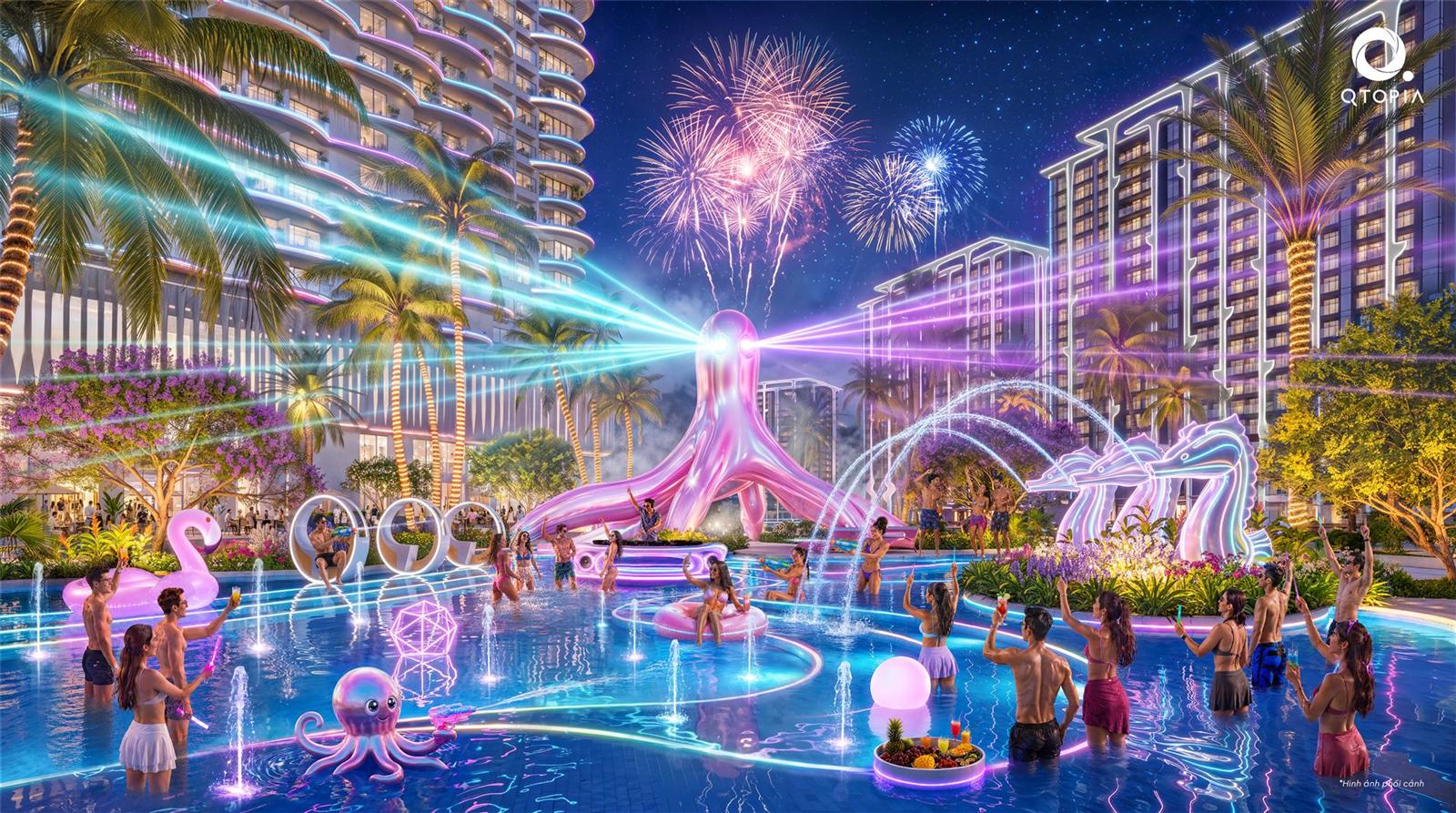 Tiện ích nội khu Qtopia