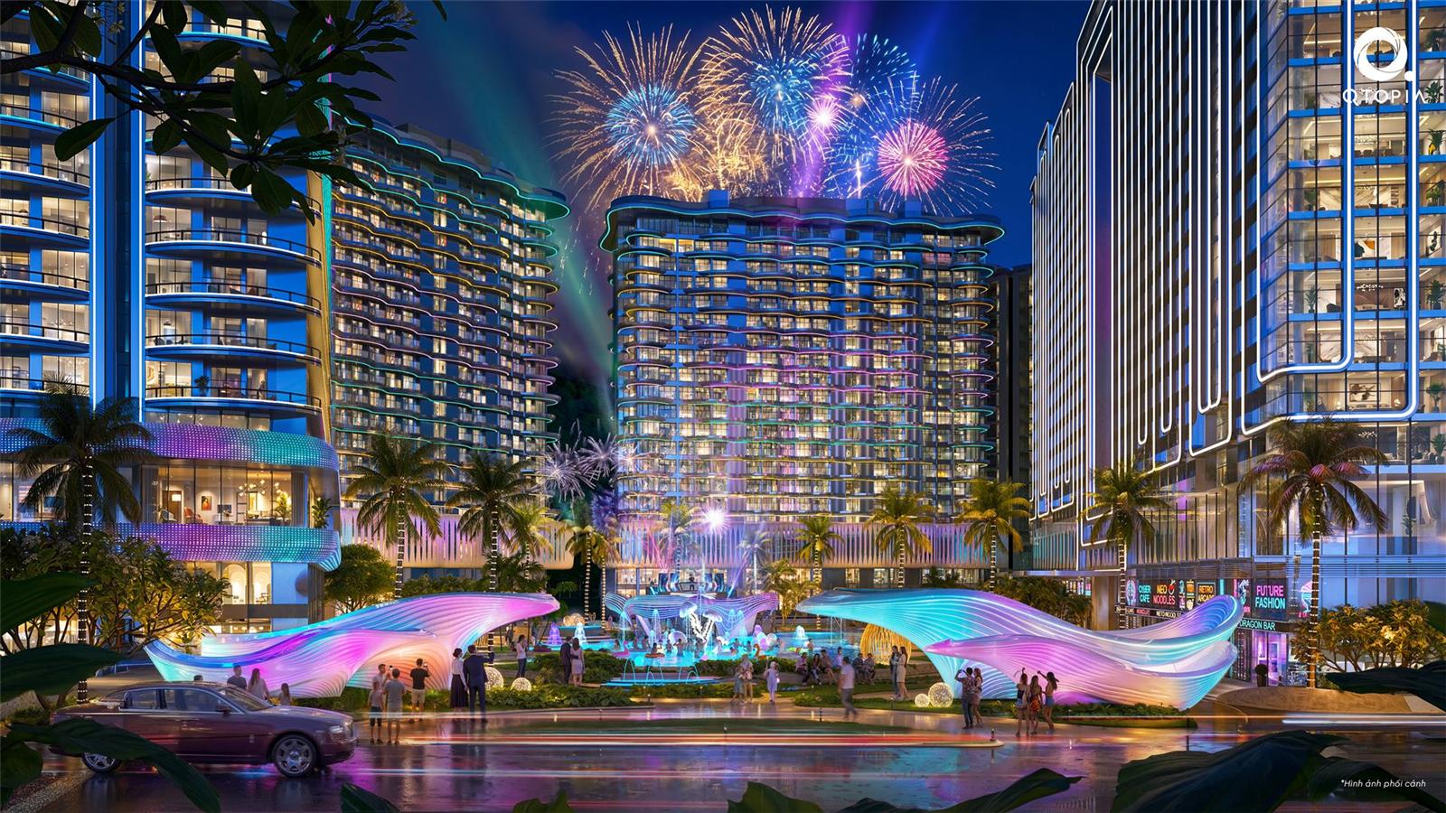 Cổng chào Wonder Gate — Entertainment Complex Qtopia
